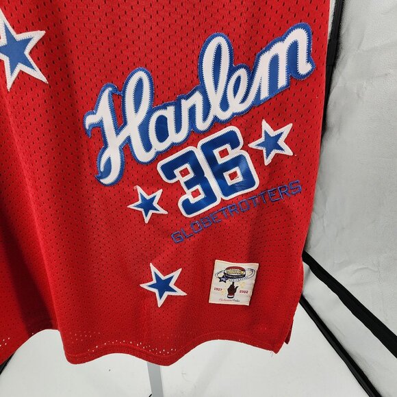 Harlem Globetrotters Womens Medium V Neck Jersey Dress Embroidered Logo - Picture 3 of 12
